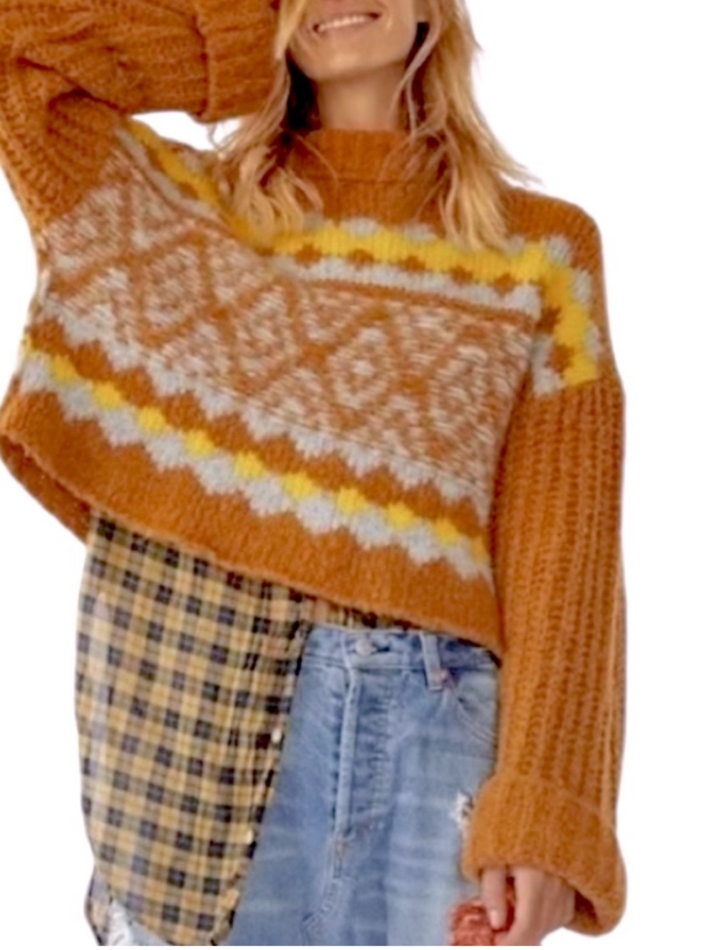 FREE PEOPLE➕Alpine Pullover Sweater